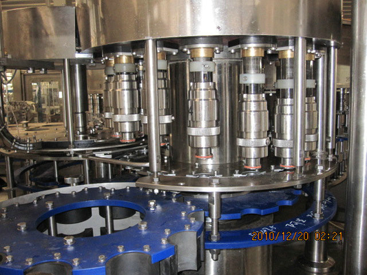 Auto Liquid Mineral Water Filling Machine Water Bottle Plant 42000BPH