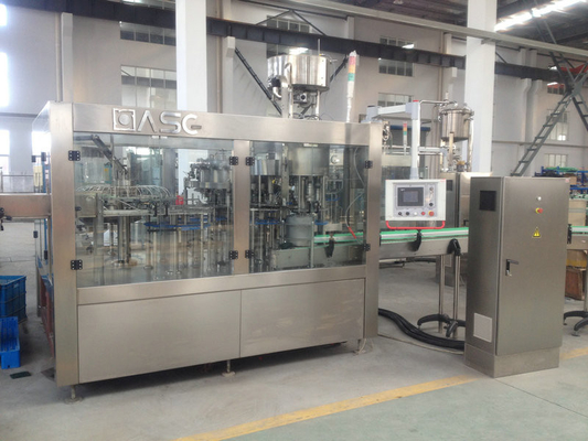 3 In 1 Monoblock Filling Machine , Soft Drinks Bottle Filling Equipment