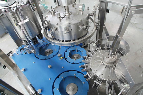 0.5L Electric Carbonated Drink Filling Machine Plant , 18000 BPH 11KW