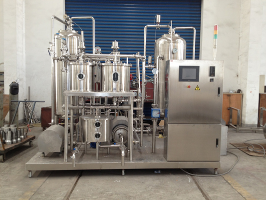 High Efficiency Beverage Mixing Machine , 18T - 20T Fully Automatic Soda Water Mixer