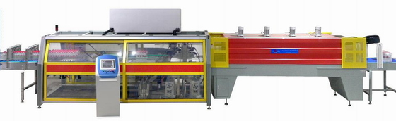 고속 열 수축 감싸는 기계 삼상 5는 380V 50Hz를 일렬로 세웁니다